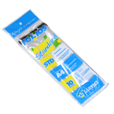 FOLIO A4 STANDAR x10