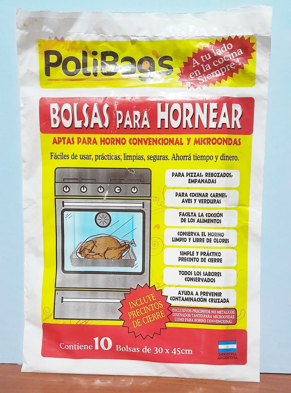 BOLSA PARA HORNO 30x45x10