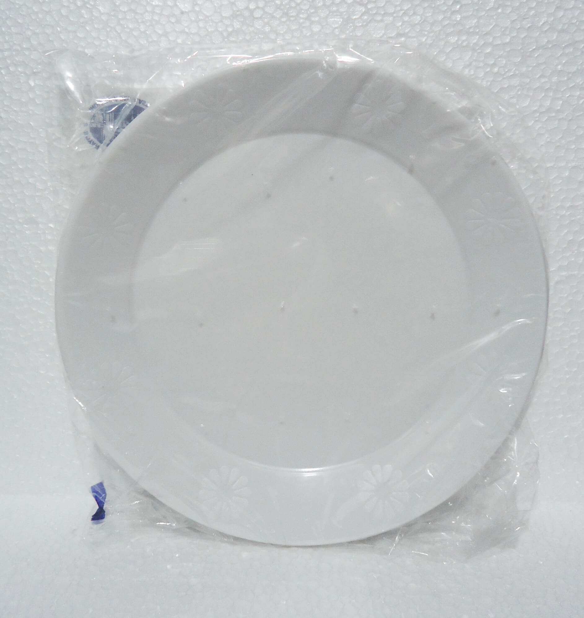 PLATO RIGIDO GRANDE 23cm BLANCO x10