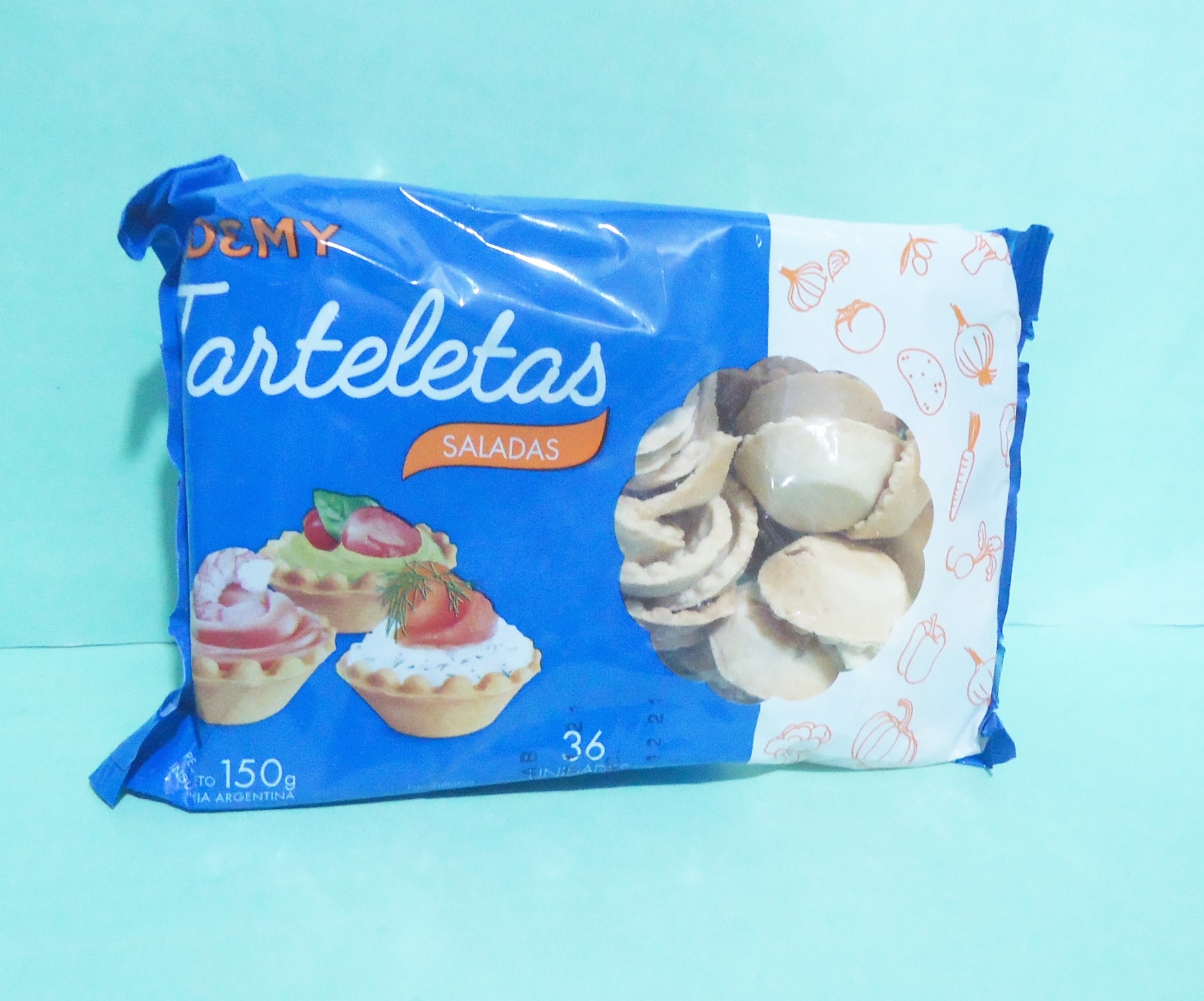 TARTELETA EDEMY SALADAS x150gr