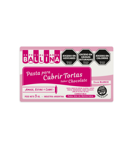 COBERTURA BALLINA x3Kg CHOCALATE