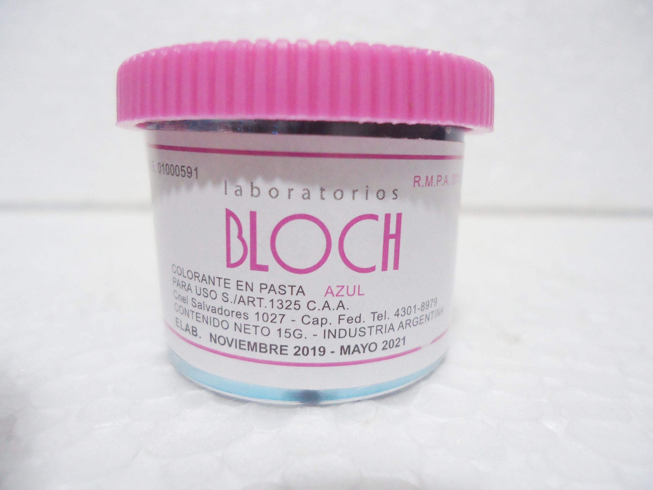 COLORANTE BLOCH AZUL