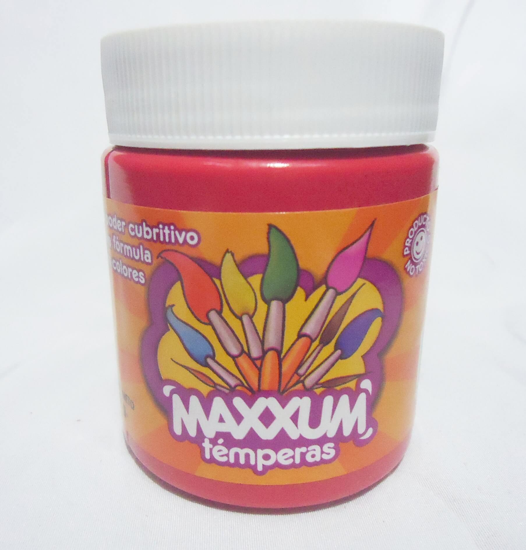 TEMPERA x250 gr  MAXXUM ROJO