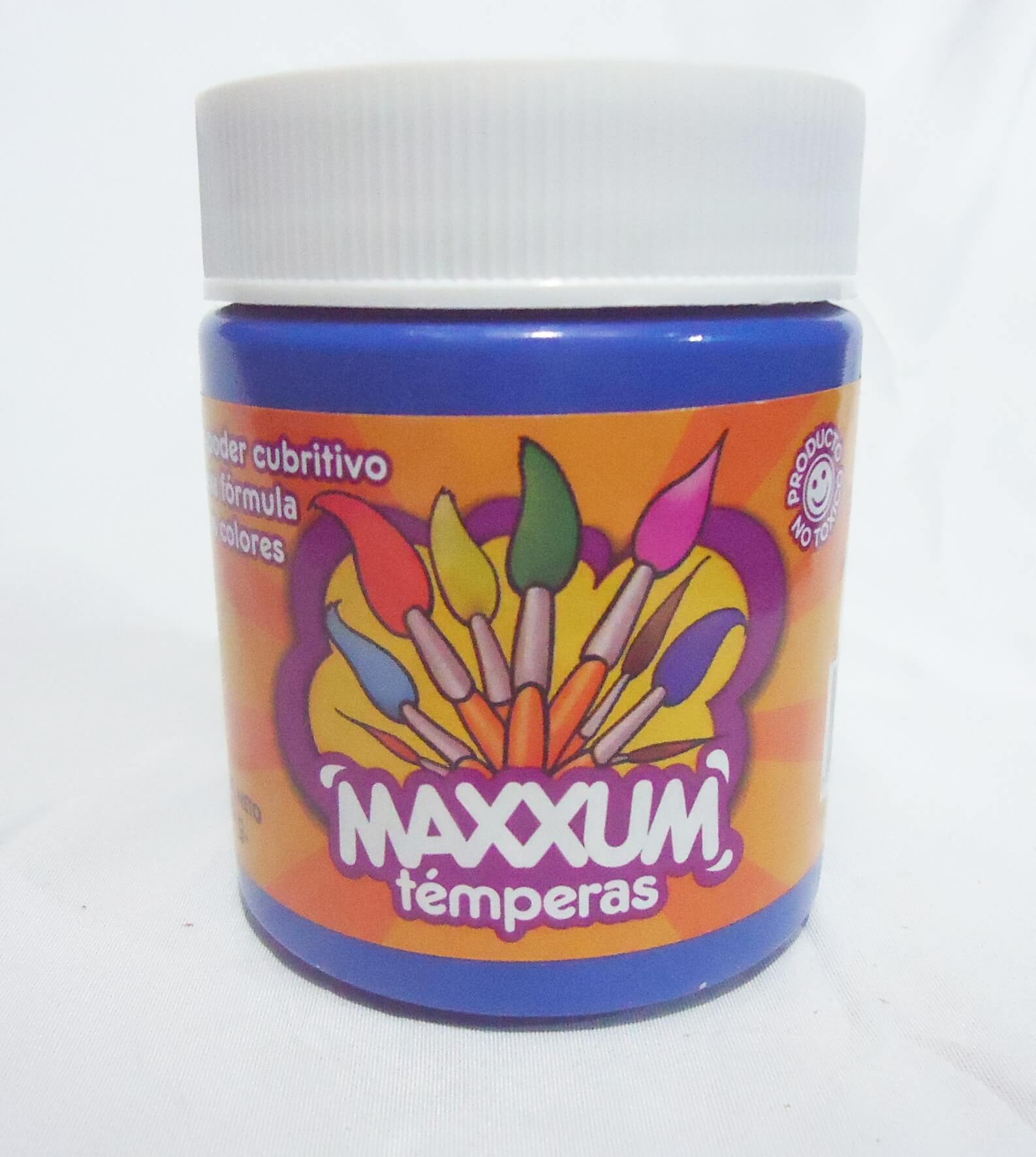 TEMPERA x250 gr  MAXXUM AZUL