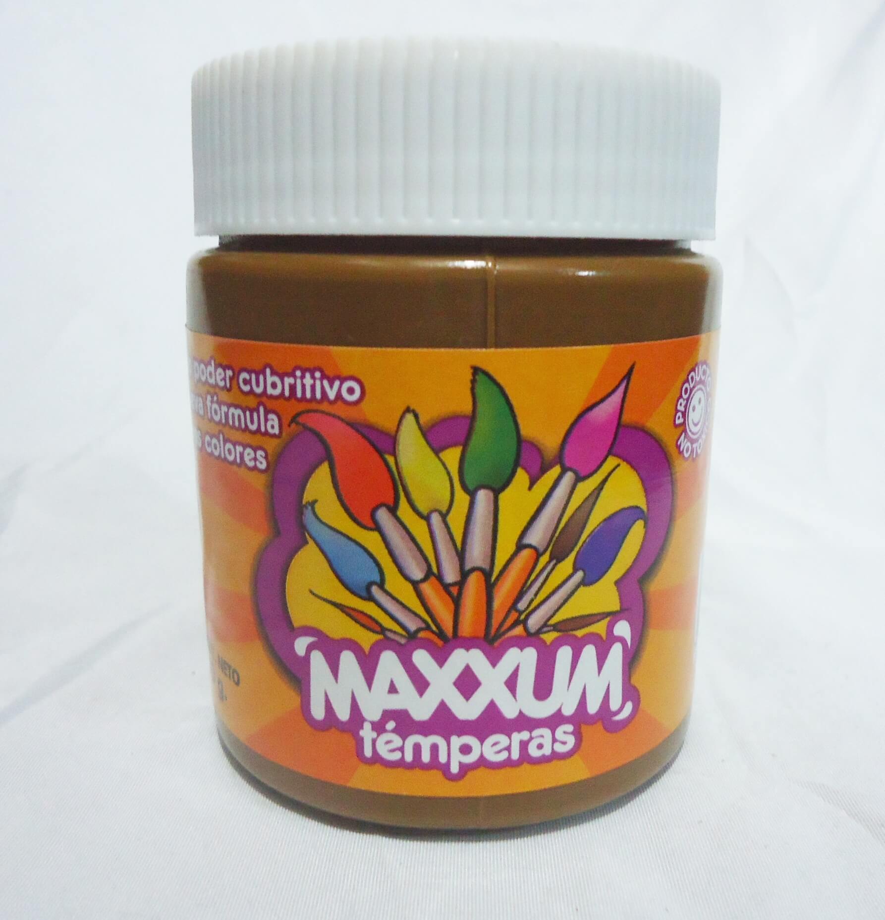 TEMPERA x250 gr  MAXXUM MARRON