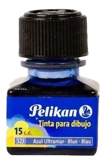 TINTA CHINA COLOR PELIKAN AZUL