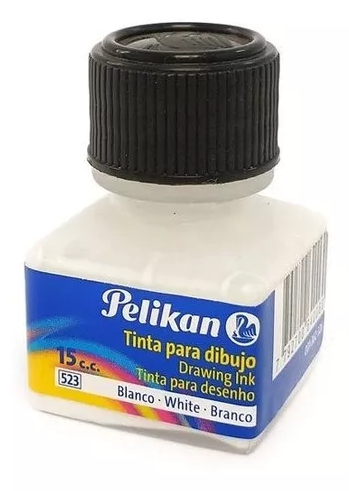 TINTA CHINA COLOR PELIKAN BLANCO