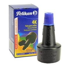 TINTA PARA SELLOS PELIKAN AZUL