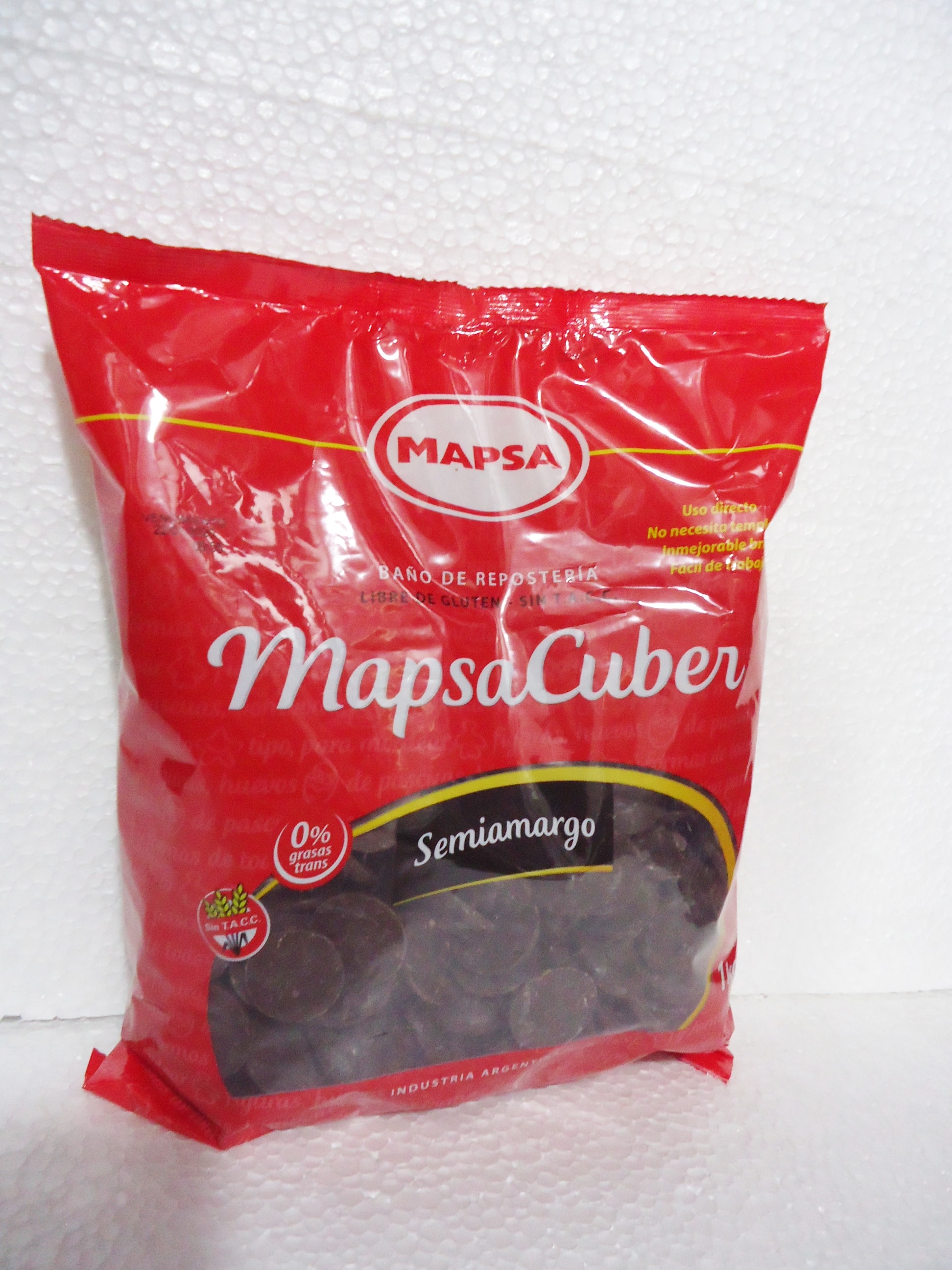 CHOCOLATE MAPSACUBER SEMI  1 Kg