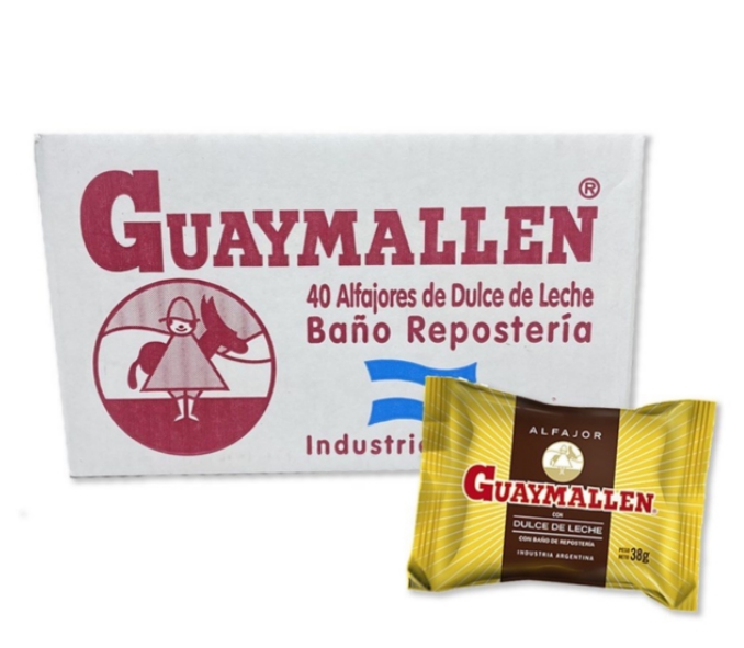 ALFAJORES GUAYMALLEN NEGRO x 40