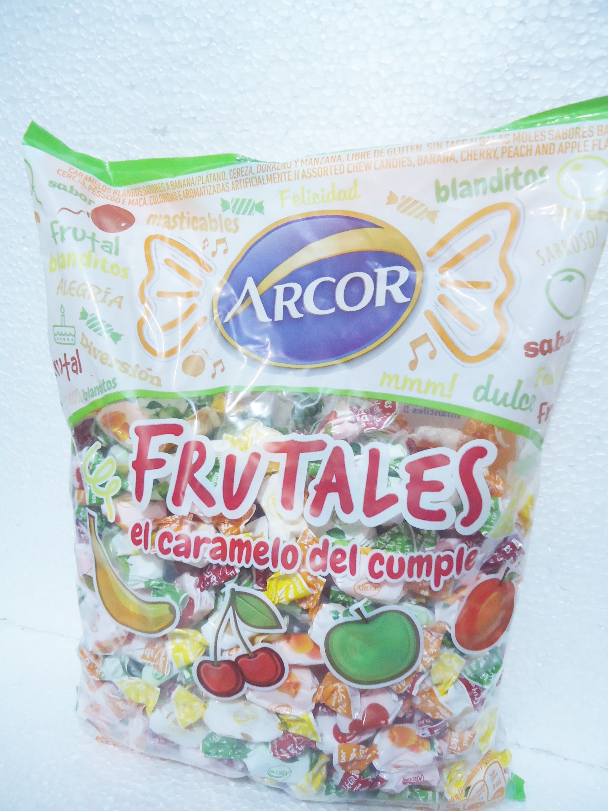 CARAMELO MASTICABLE FRUTAL ARCOR x800 gr