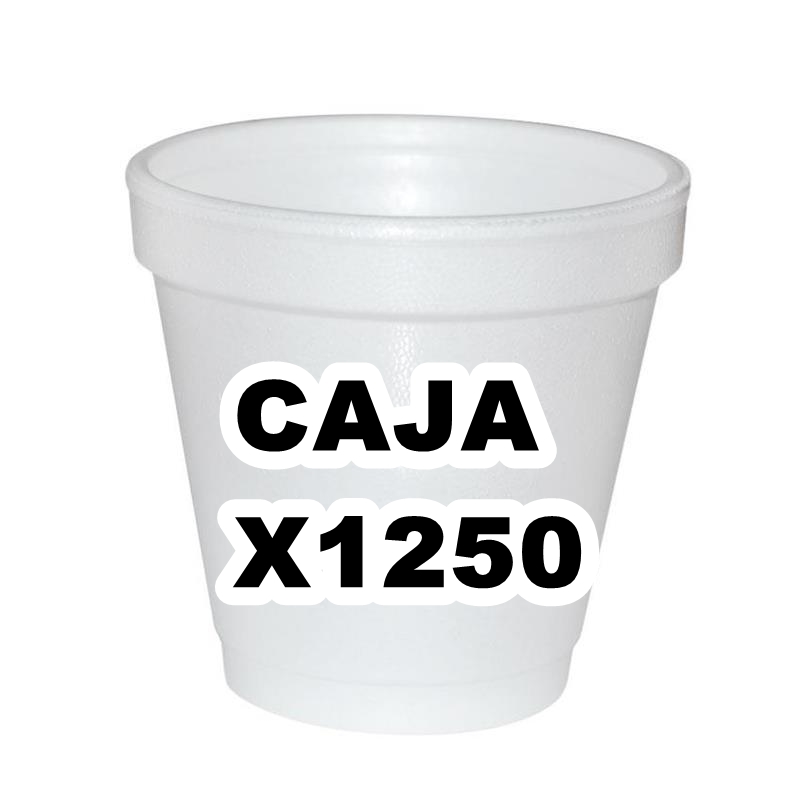 VASO TERMICO 120cc CAJA x1250 ESTISOL