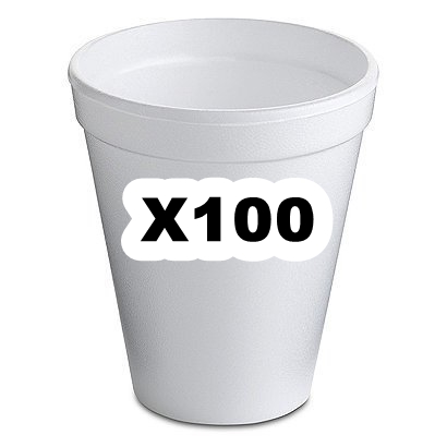 VASO TERMICO 300CC C/100
