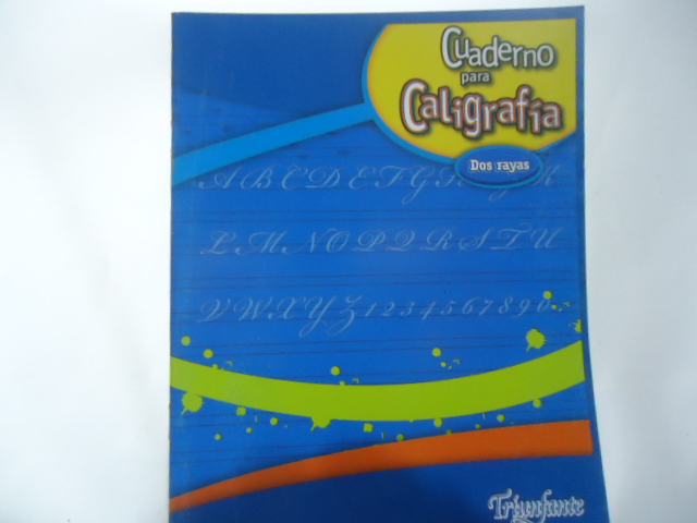 CUADERNO CALIGRAFÍA TECNOGRAFIC x24h