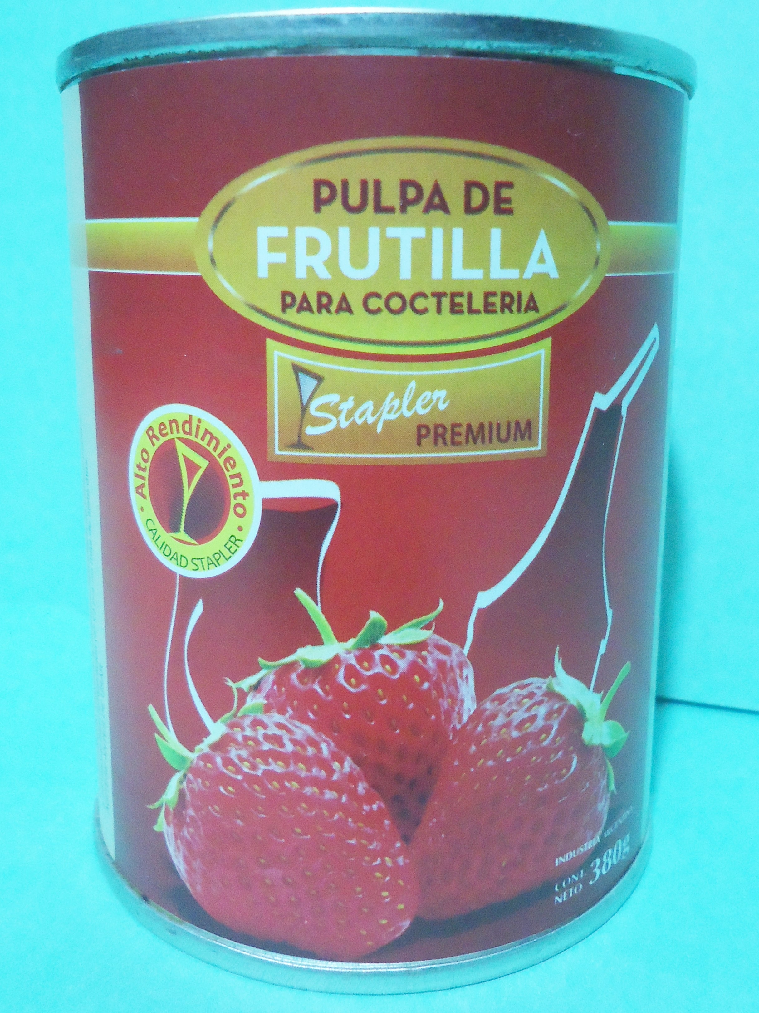 PULPA DE FRUTILLA STAPLER x 380gr