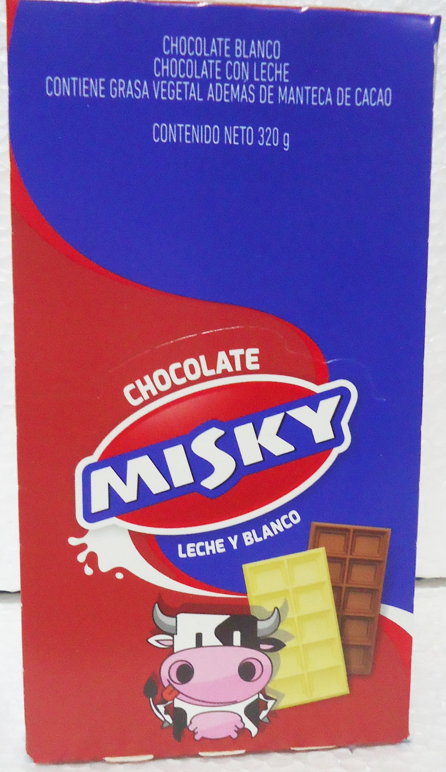 CHOCOLATIN MISKY 8GR X20 UNID LECHE