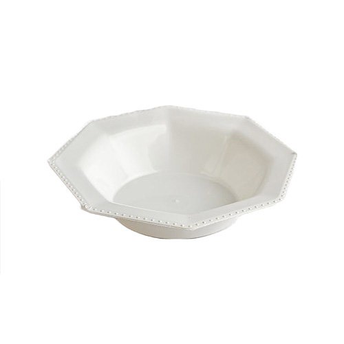 BOWL OCTOGONAL KOVALT PLAST 15 cm BLANCO