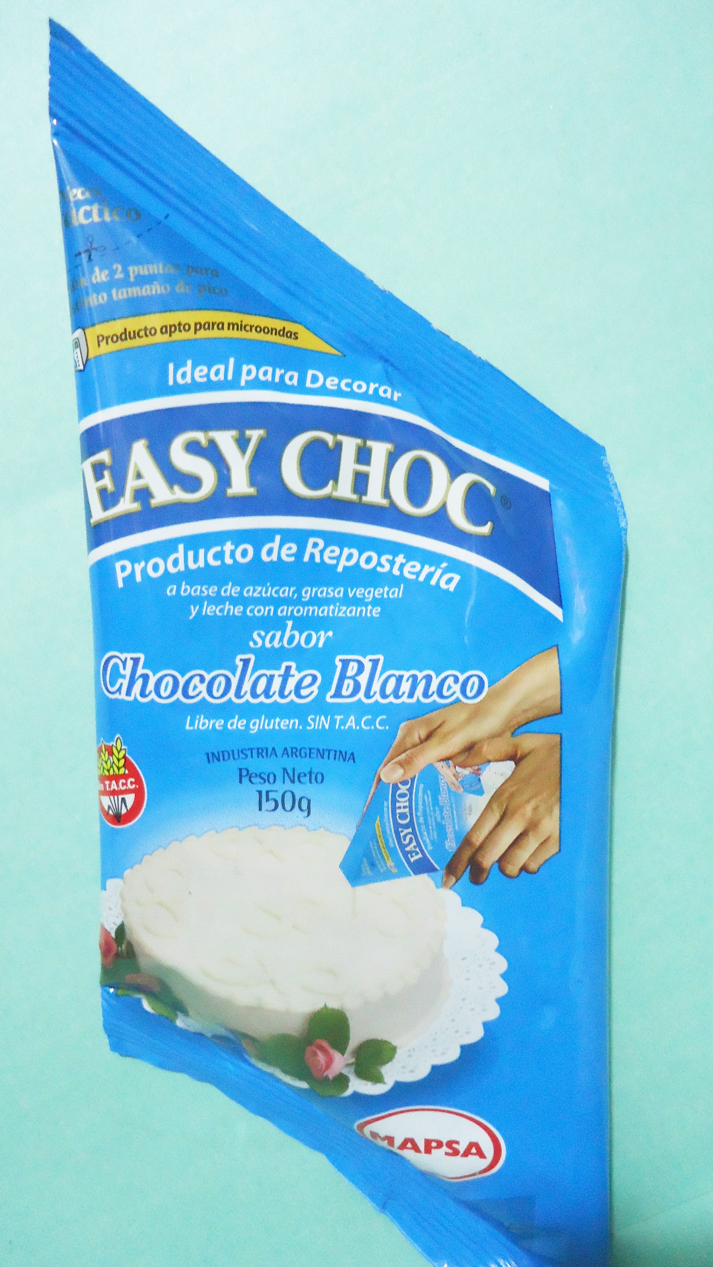 CHOCOLATE BAÑO DE MAPSA BLANCO