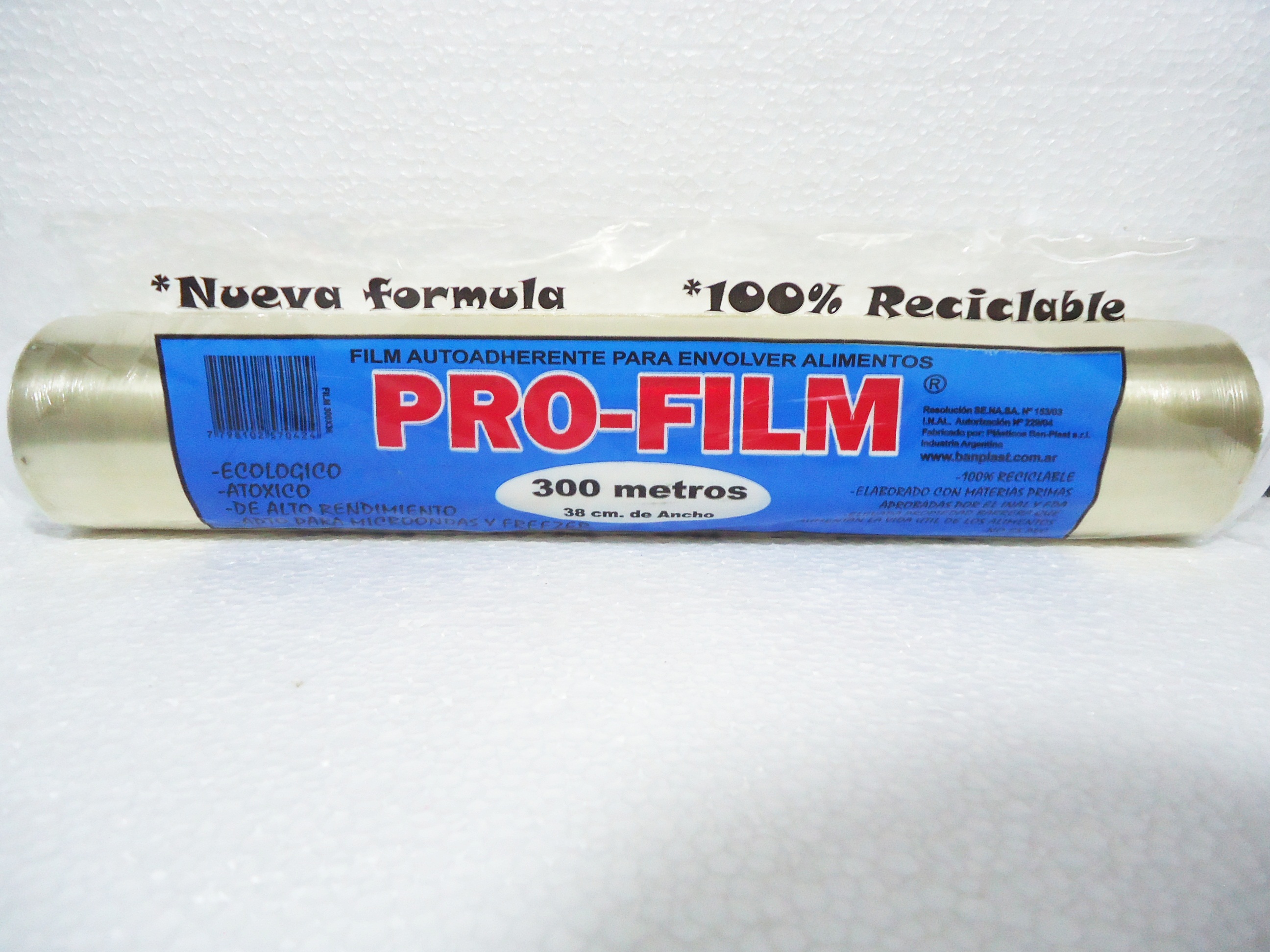 ROLLO FILM 38x300MTS PROFILM