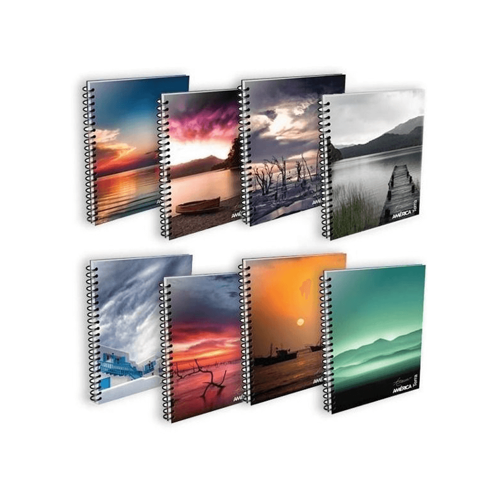 CUADERNO A4 AMERICA NOS 29.7 X80HJS RAY