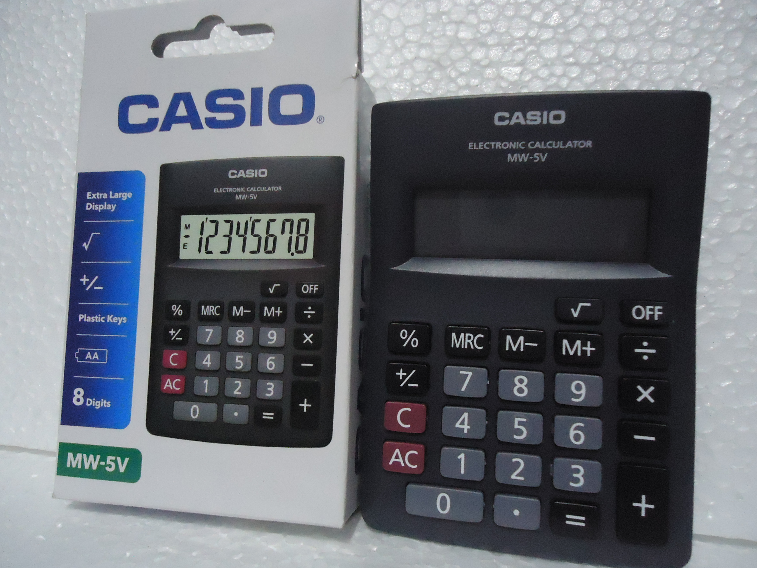 CALCULADORA CASIO MW-5V