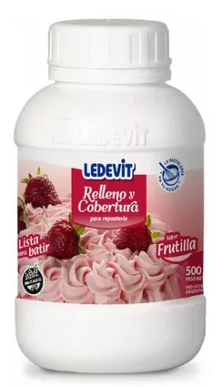 CREMA LEDEVIT FRIA FRUTILLA x 500gr