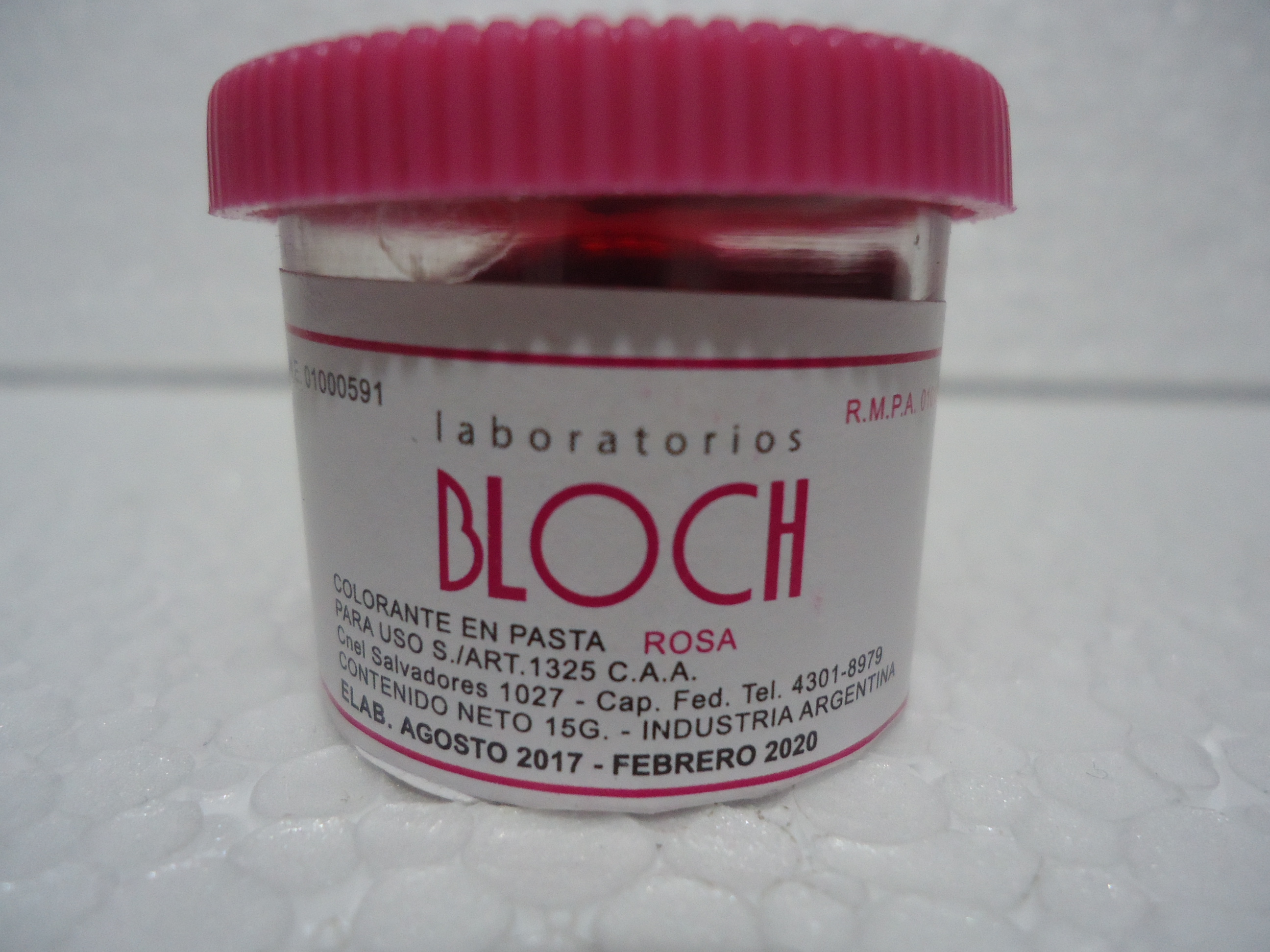 COLORANTE BLOCH ROSA