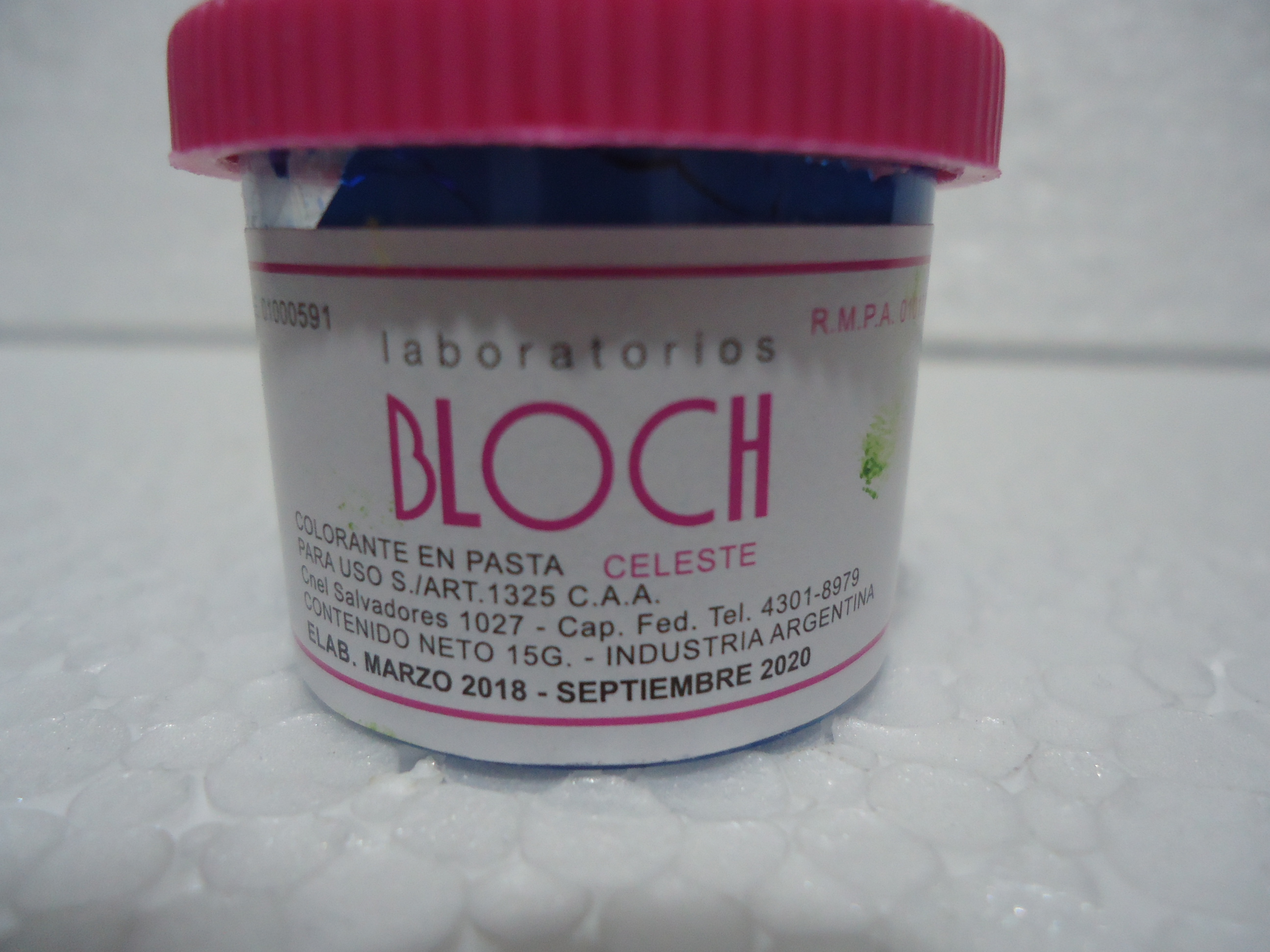 COLORANTE BLOCH CELESTE