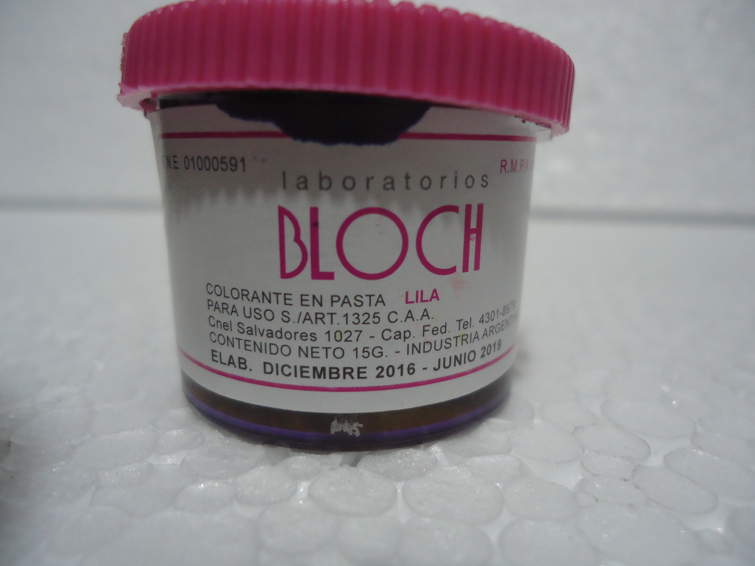 COLORANTE BLOCH LILA