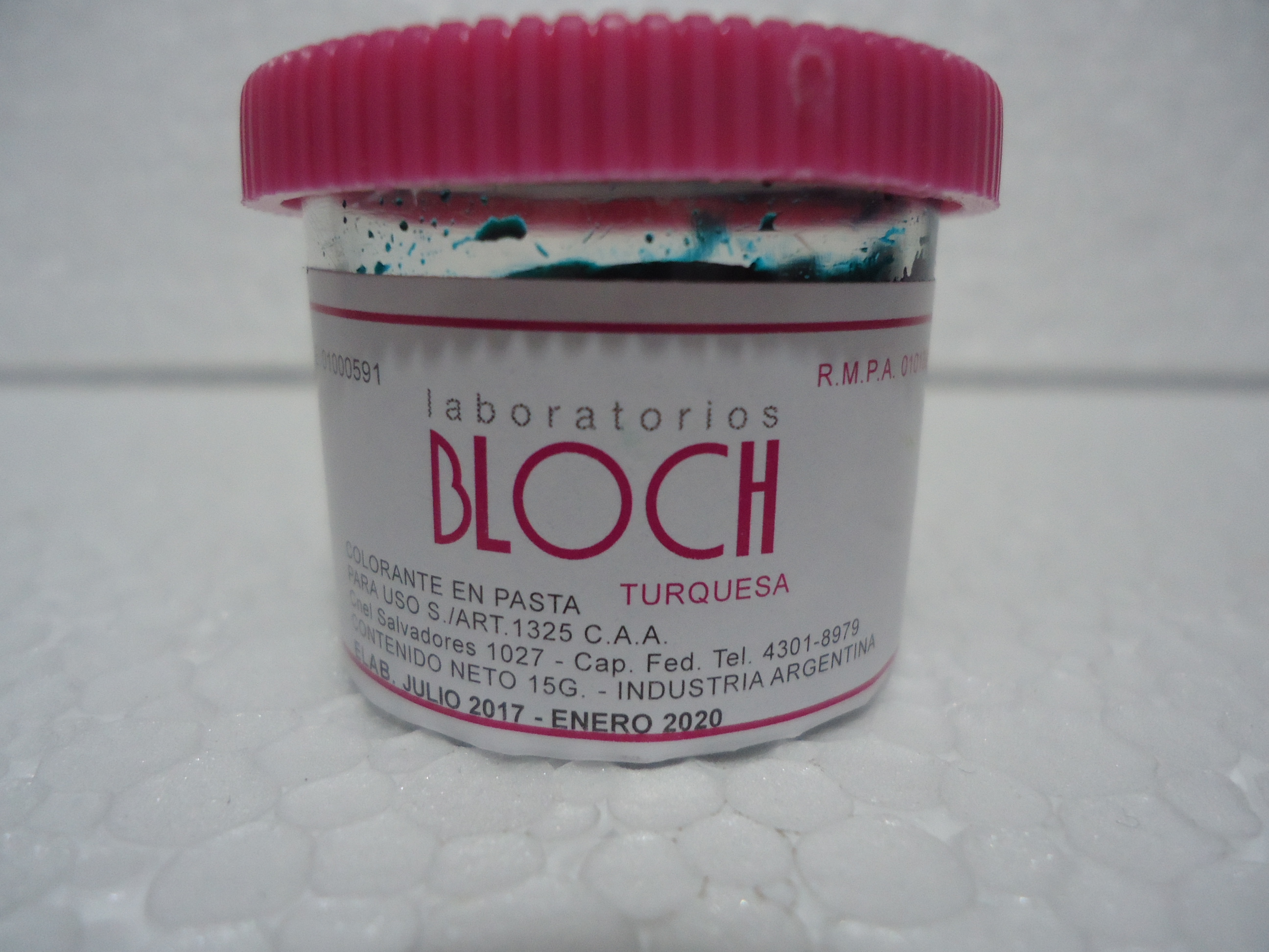 COLORANTE BLOCH TURQUESA