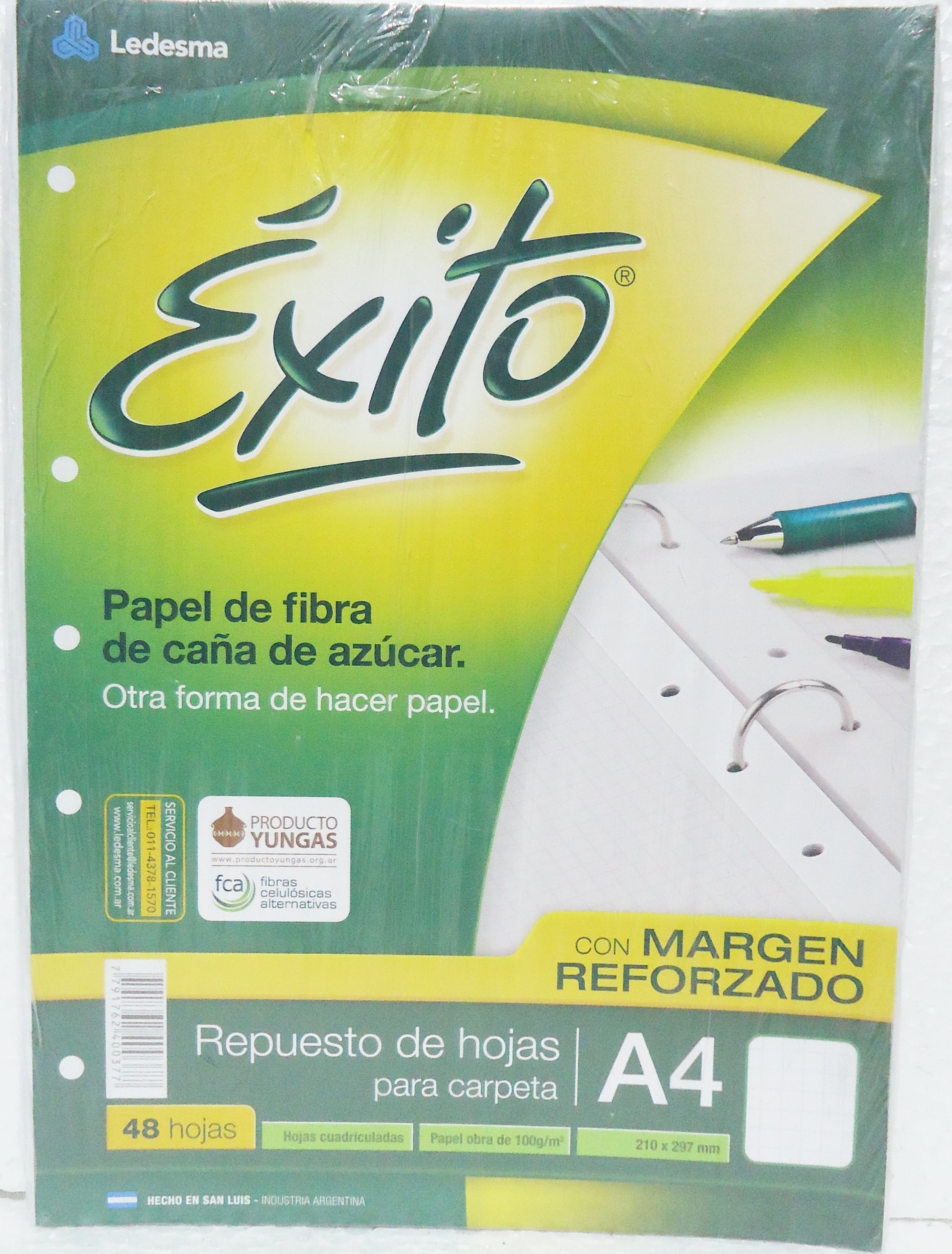 REPUESTO A4 EXITO RAYADO X48