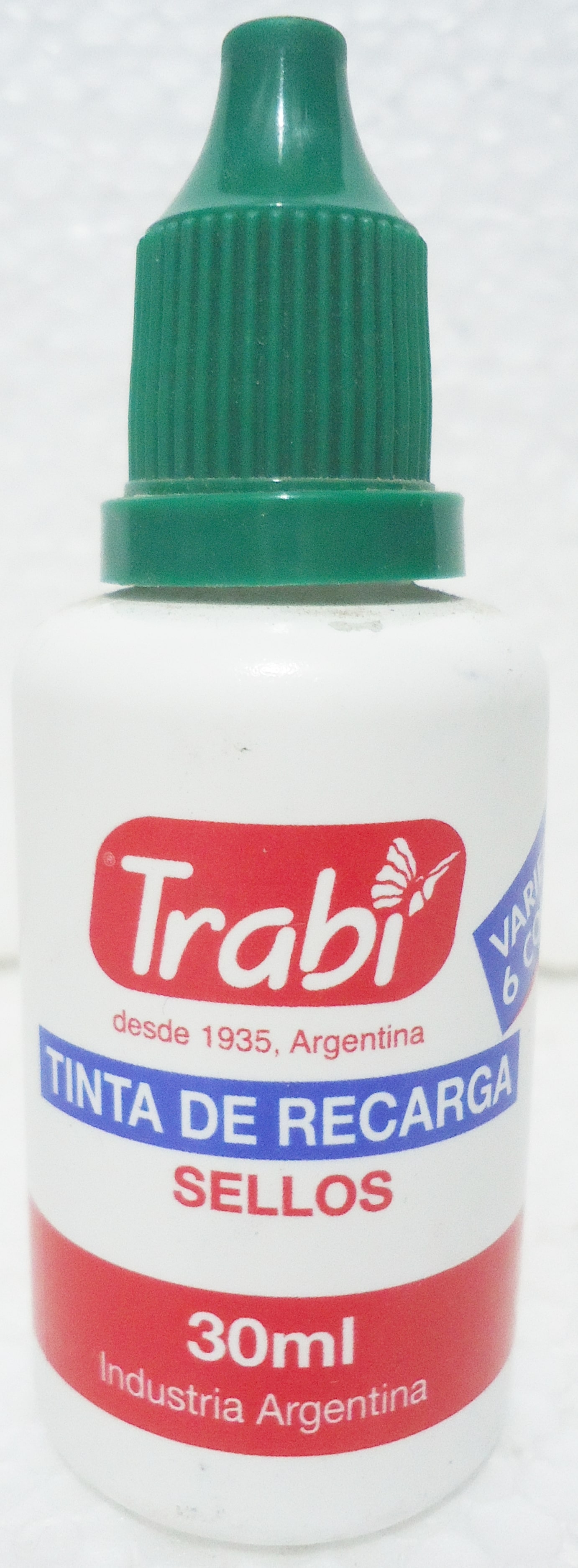 TINTA PARA SELLOS TRABI VERDE