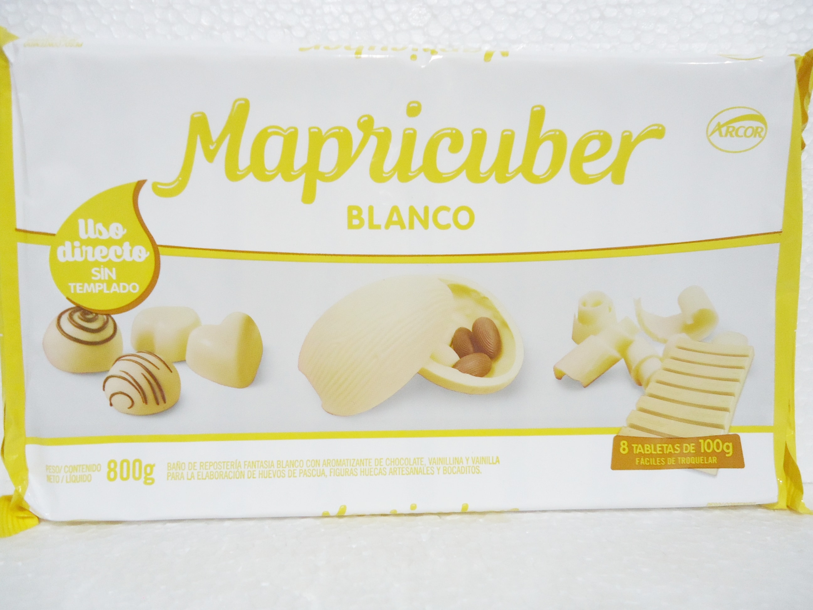 CHOCOLATE MAPRICUBER  x 800G BCO