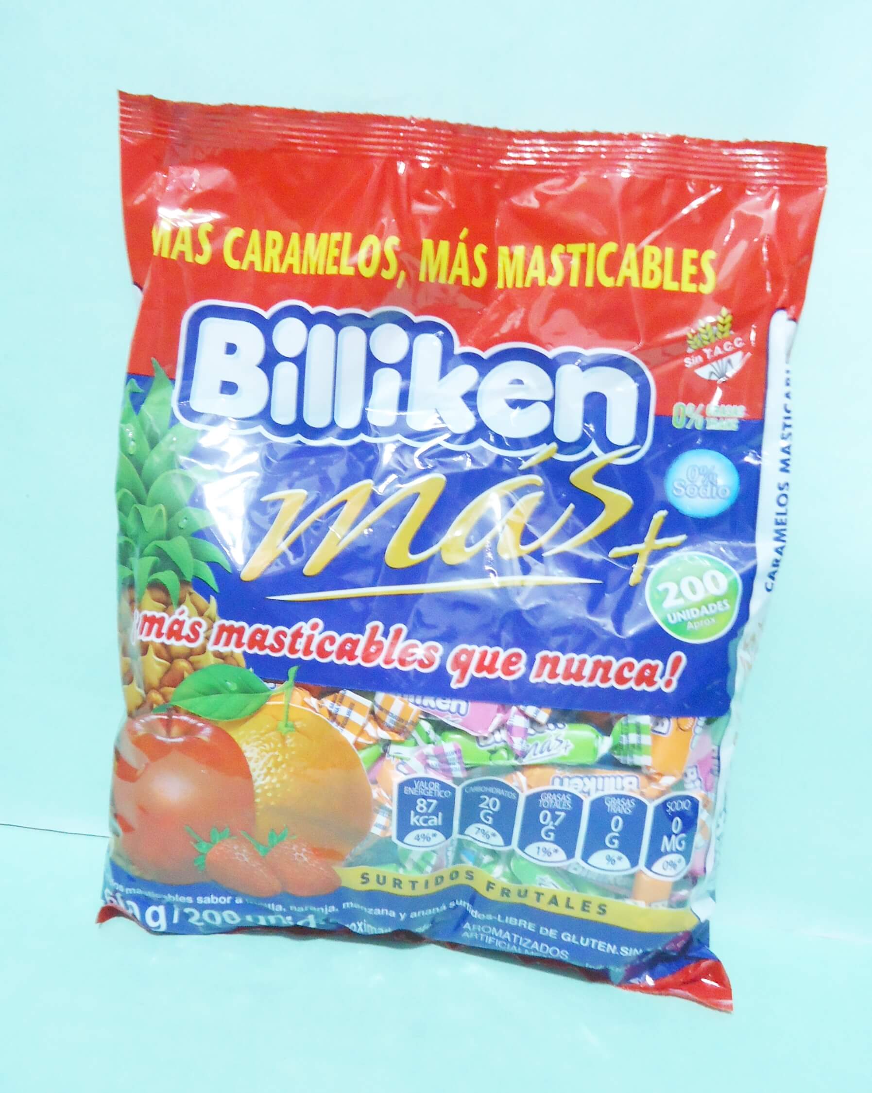 CARAMELO MASTICABLE BILLIKEN600gr