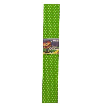 PAPEL CREPE LUNARES - VERDE