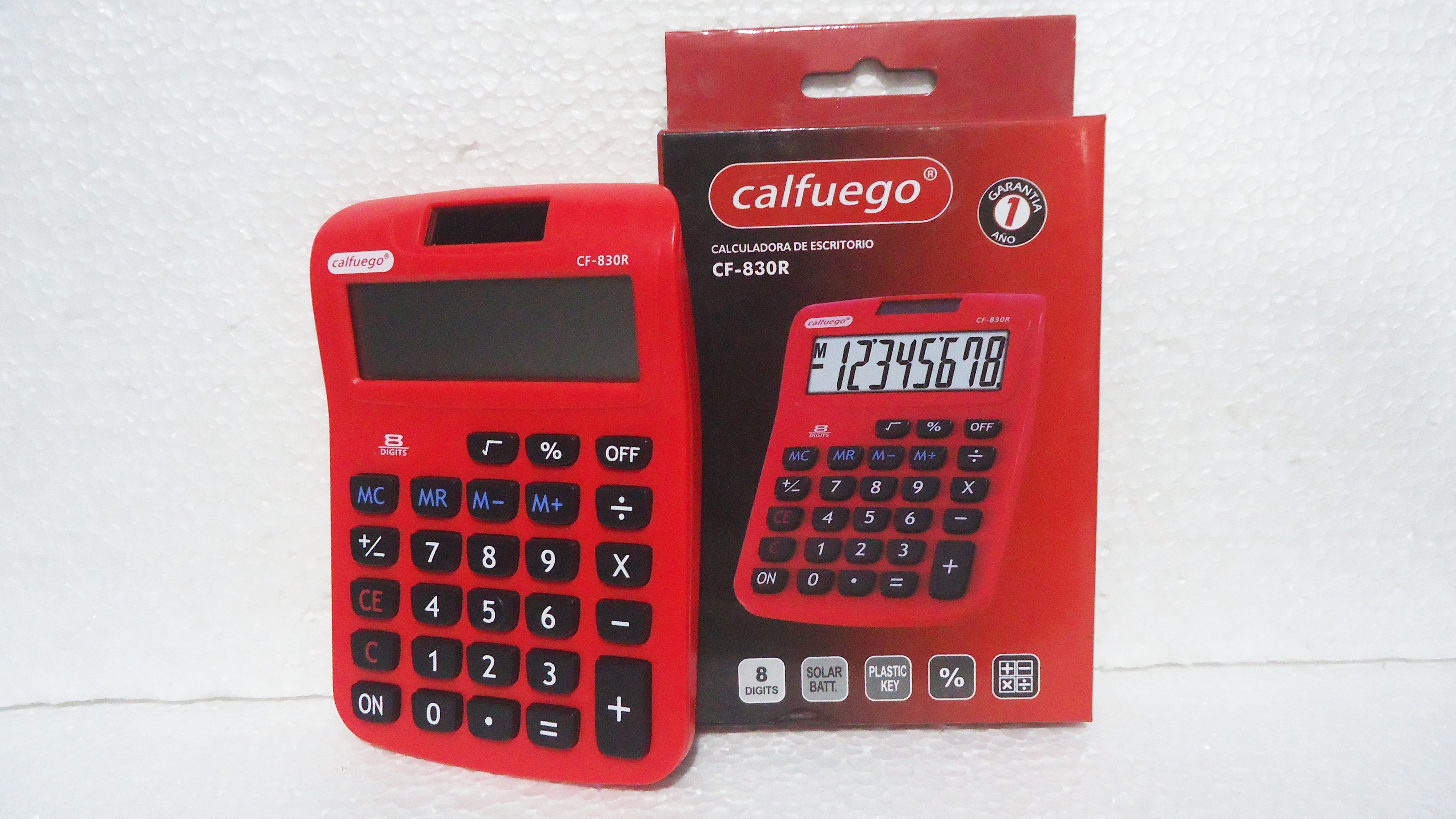 CALCULADORA CALCUFUEGO CF-830R