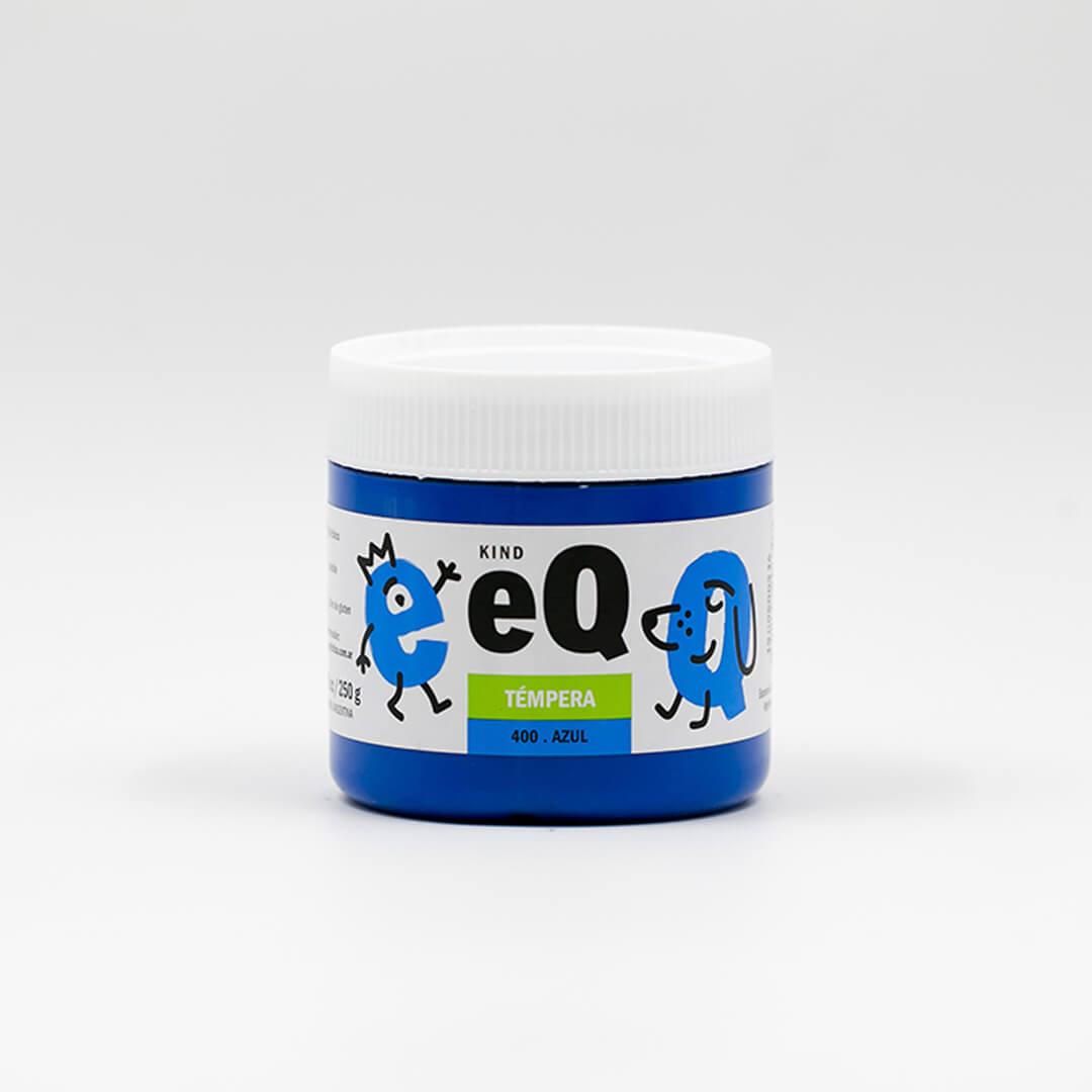 TEMPERA x250 gr  EQ AZUL