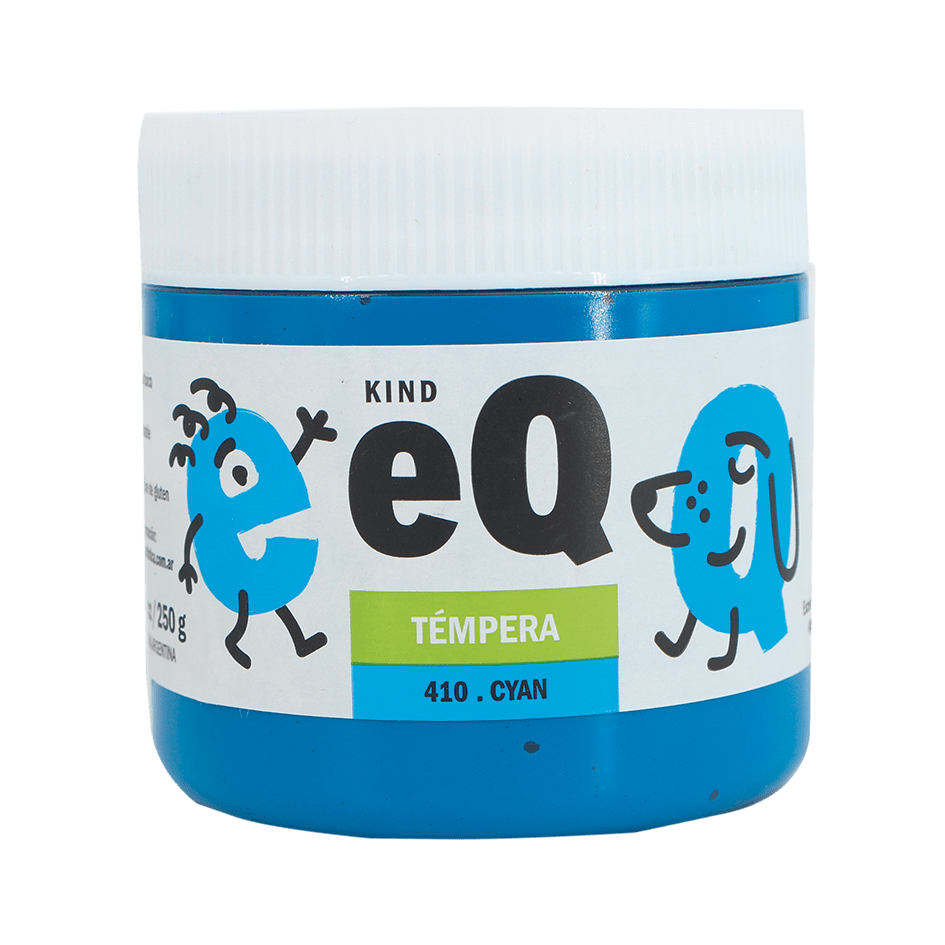 TEMPERA x250 gr  EQ CYAN