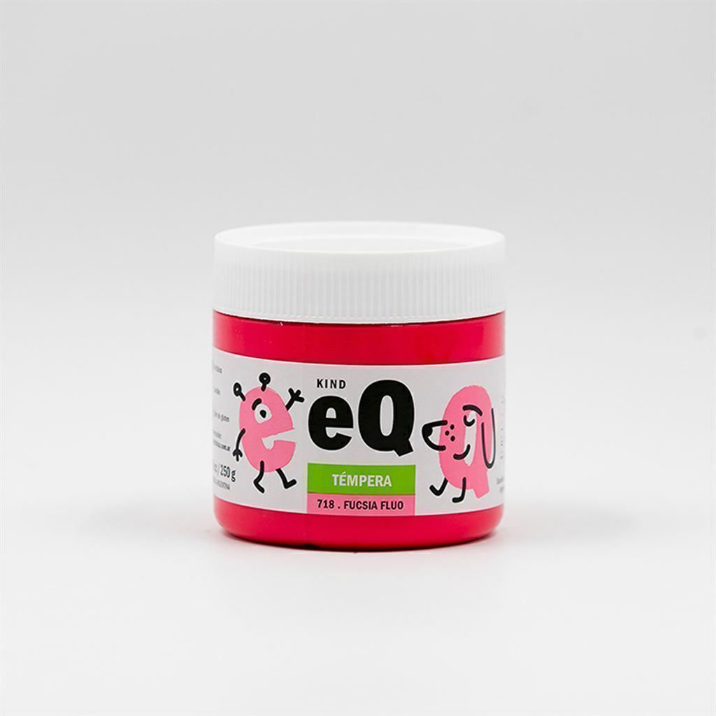 TEMPERA x250 gr  EQ FLUO FUCSIA