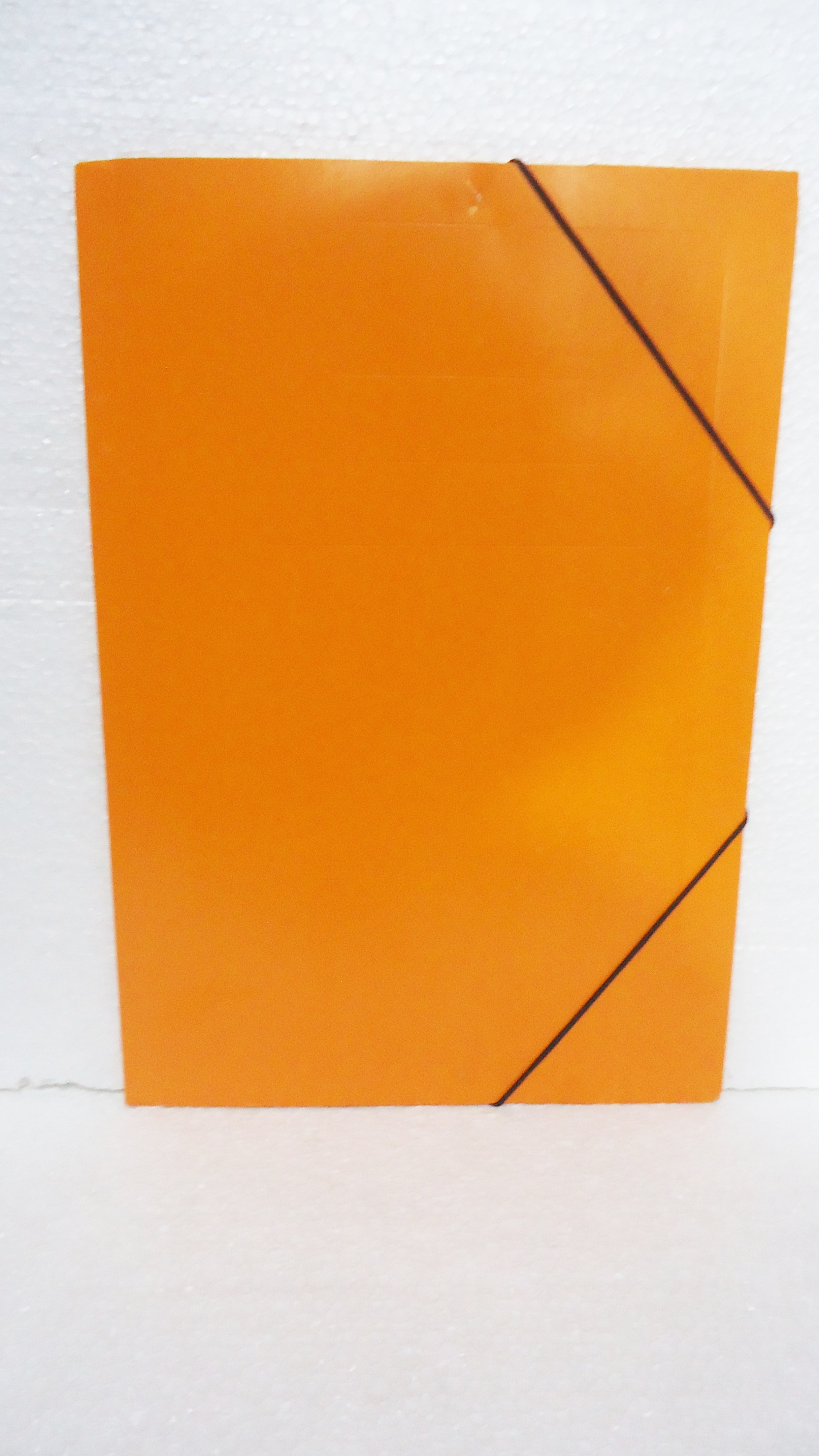 CARPETA 3 SOLAPAS CARTON OFICIO NARANJA