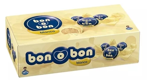 BOMBON BON O BON x30 BLANCO