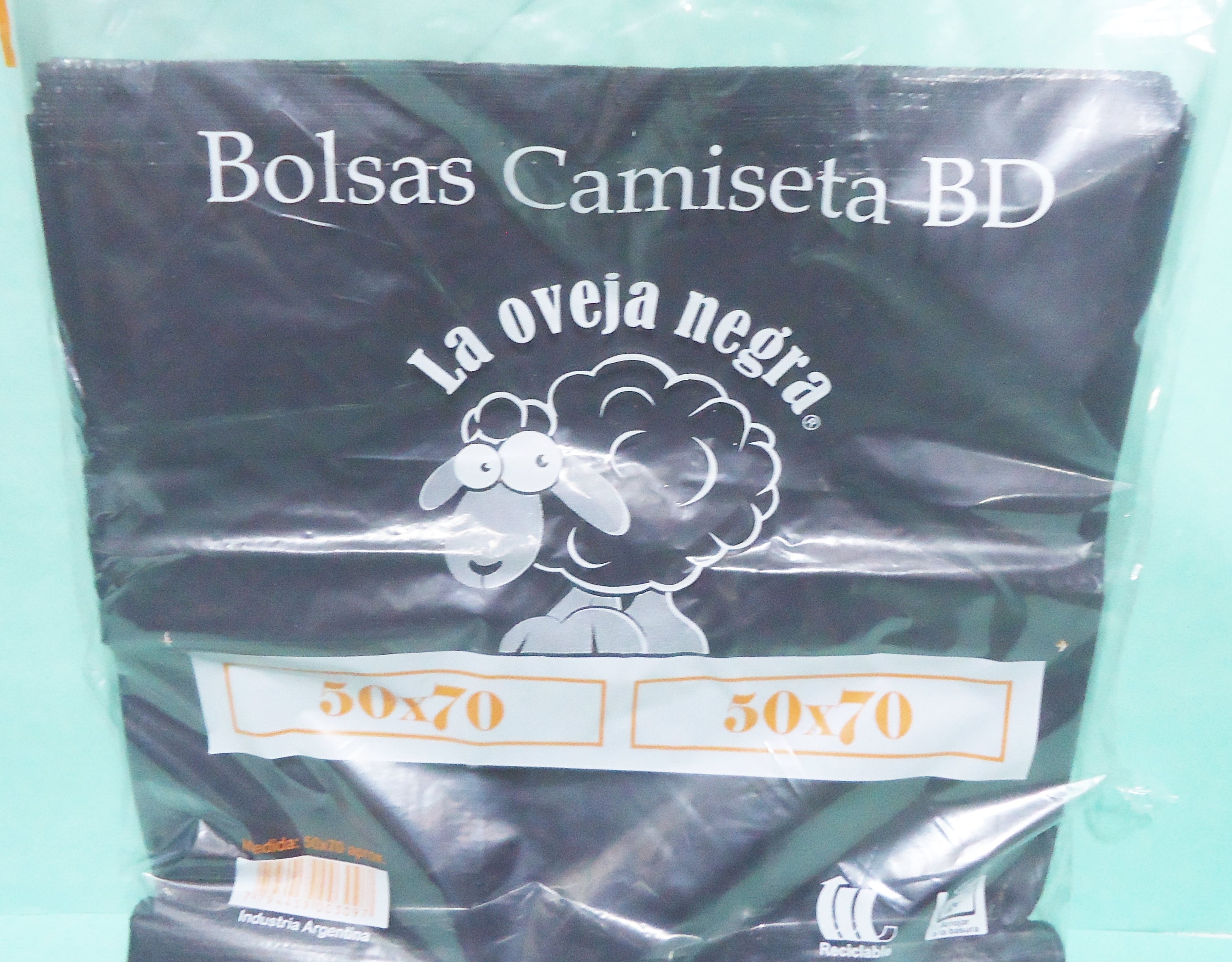 BOLSA CAMISETA BAJA DENSIDAD50x70 x50 NE