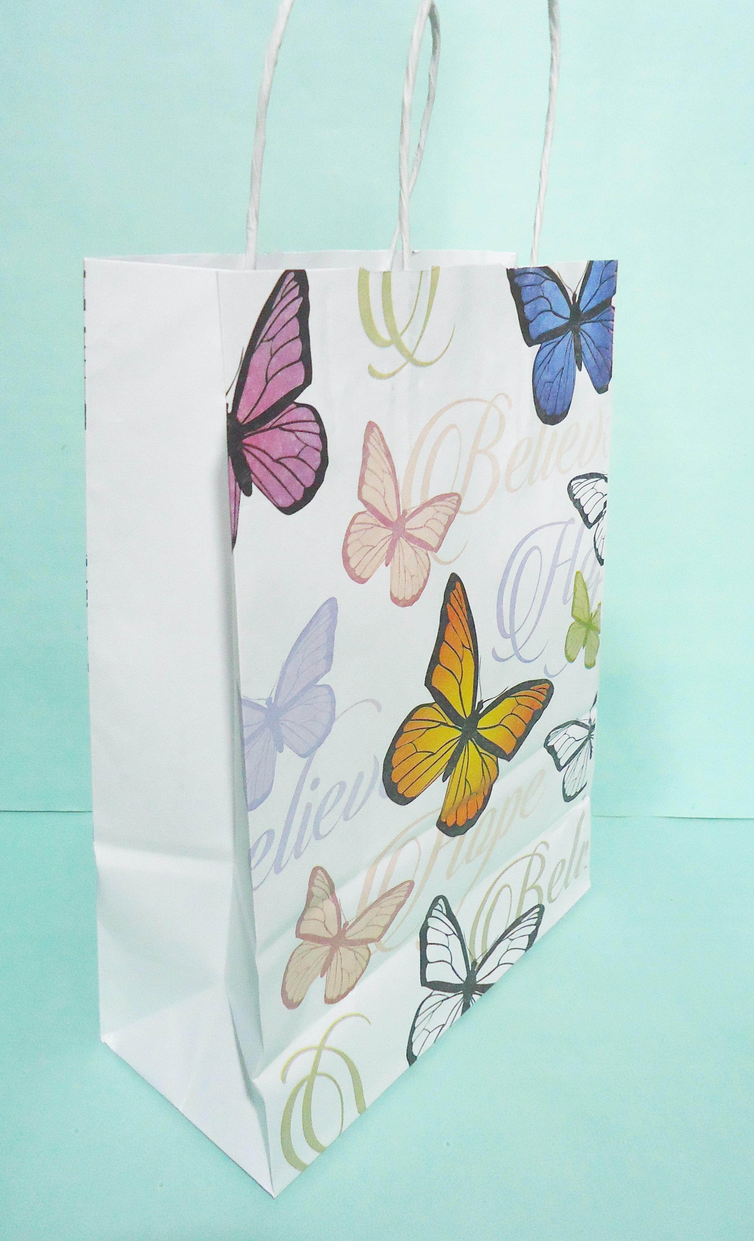 BOLSA C/CORDON 22x30 MARIPOSA