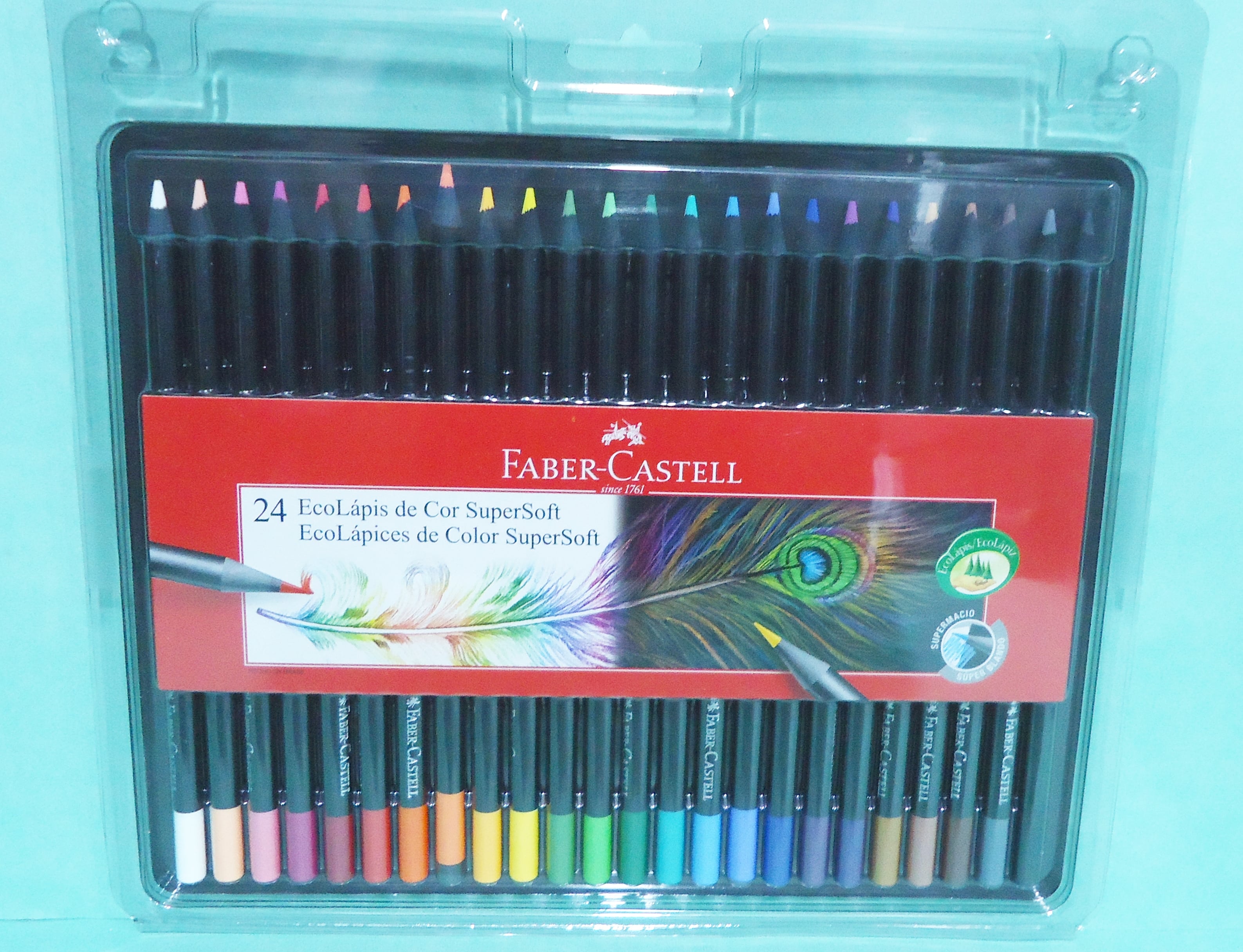 LAPICES DE COLOR FABER SOFT X24