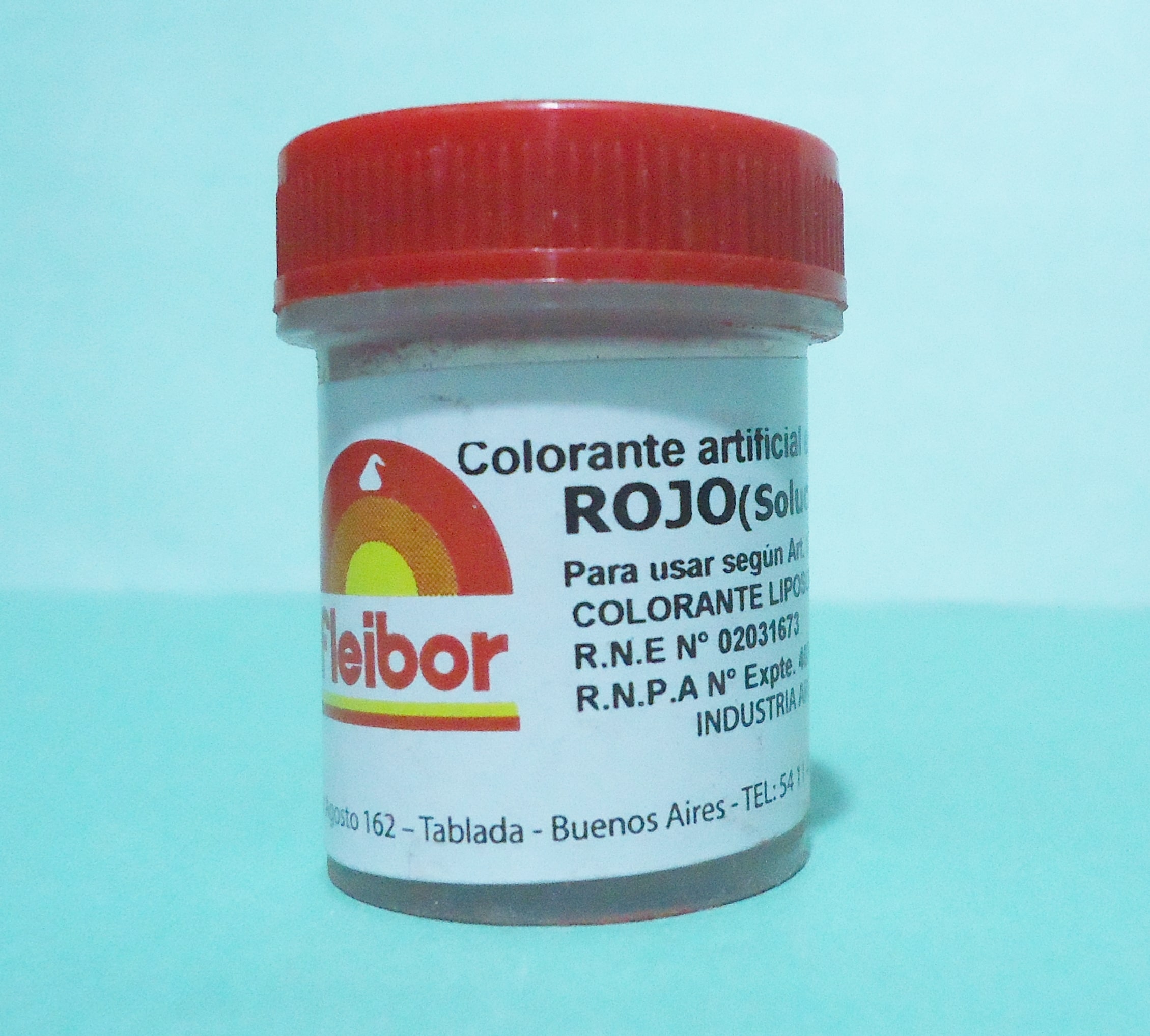 COLORANTE LIPOSOLUBLE FLEIBOR ROJO