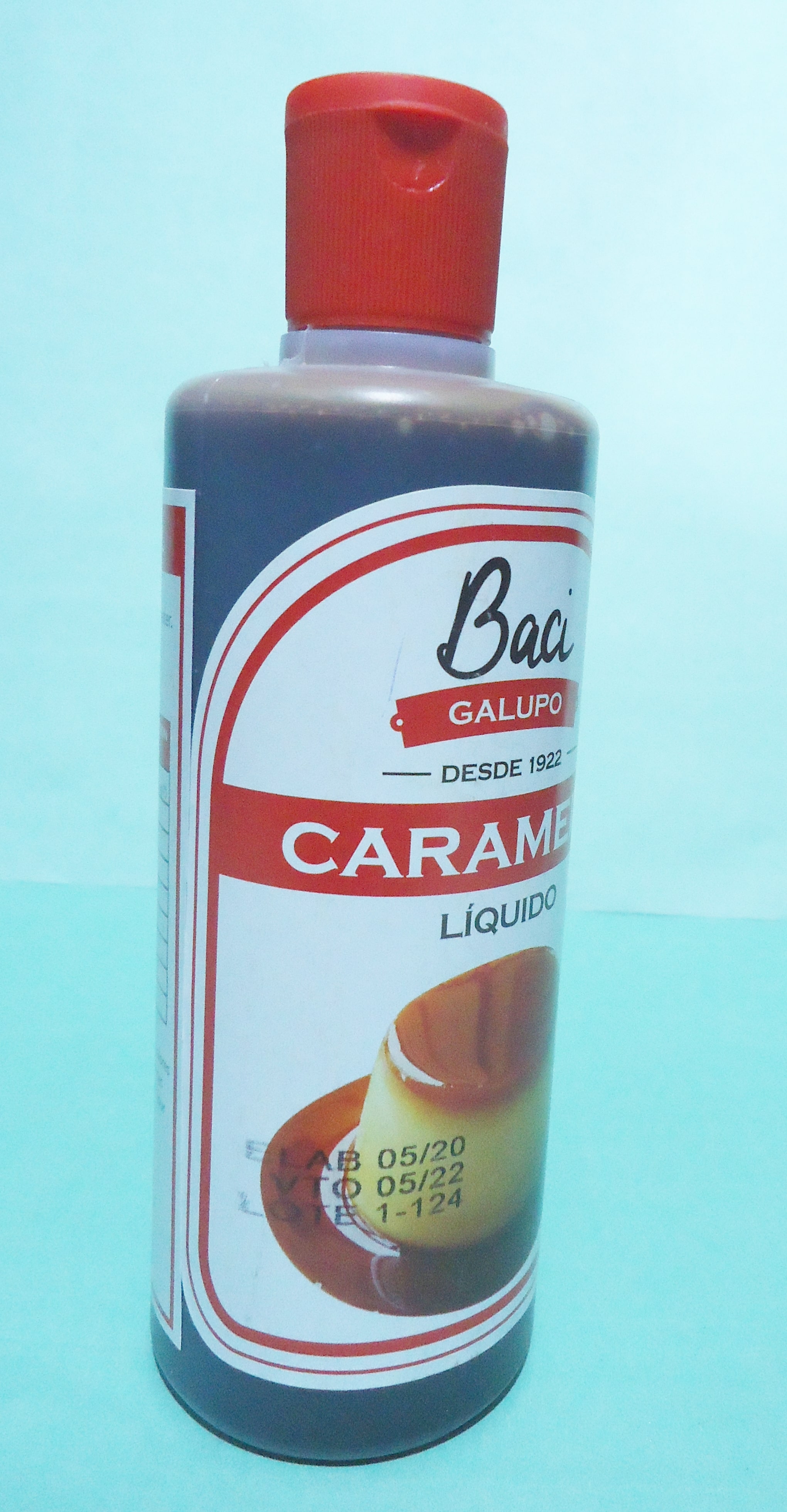 CARAMELO LIQUIDO BOTELLA  BACIGALUPO 450