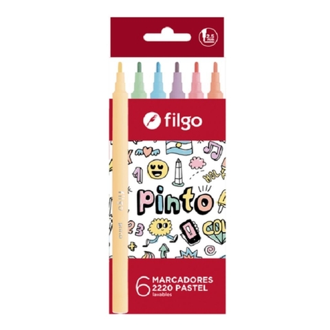 FIBRA FILGO X 6 PASTEL