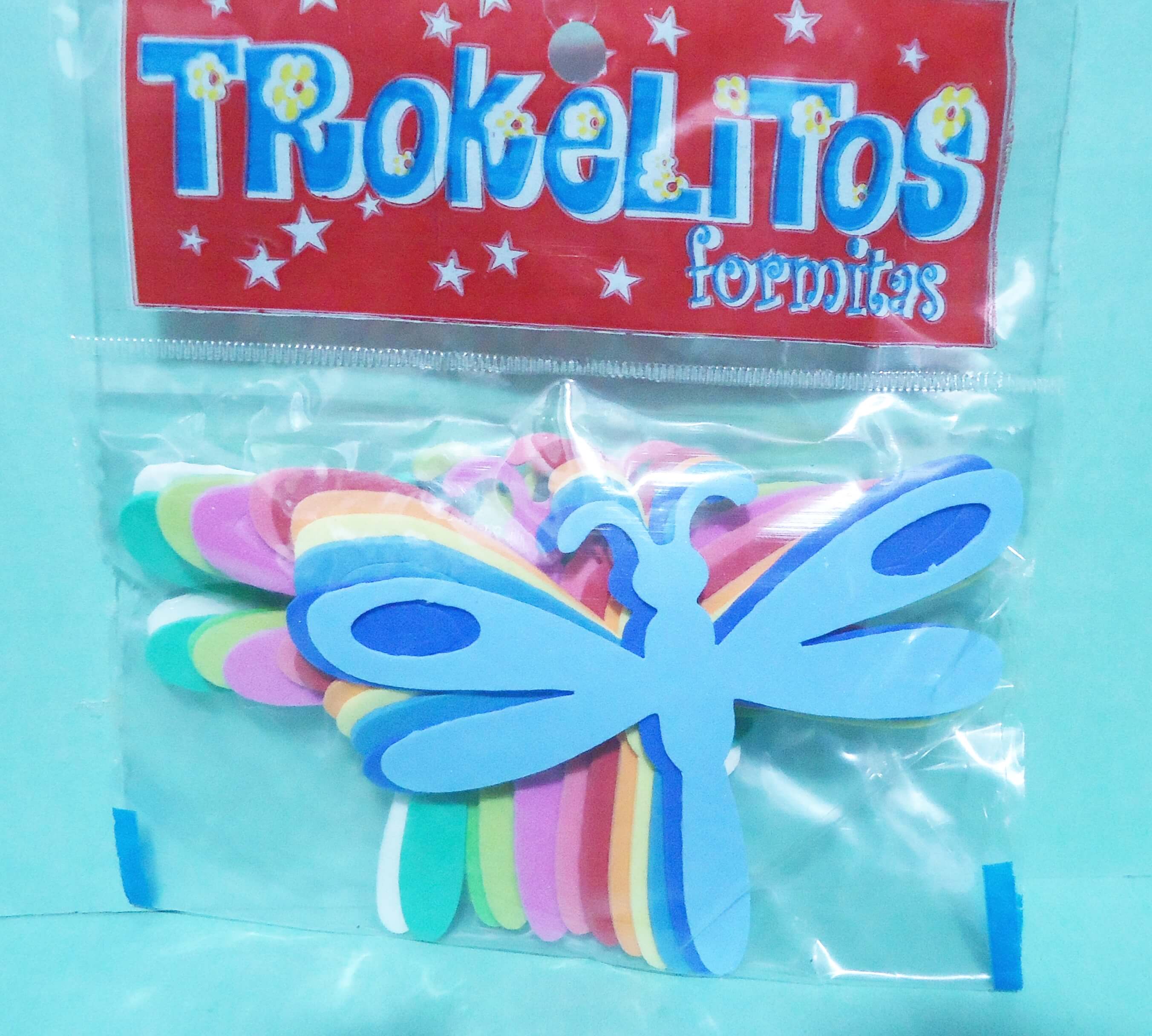 FORMITA GOMA EVA TROKELITOS LIBELULA X12