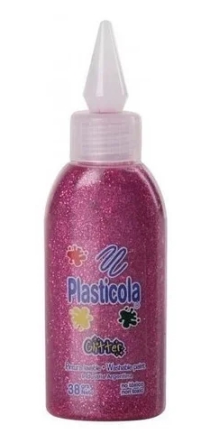 ADHESIVO GLITTER PLASTICOLA x38gr MAGEN