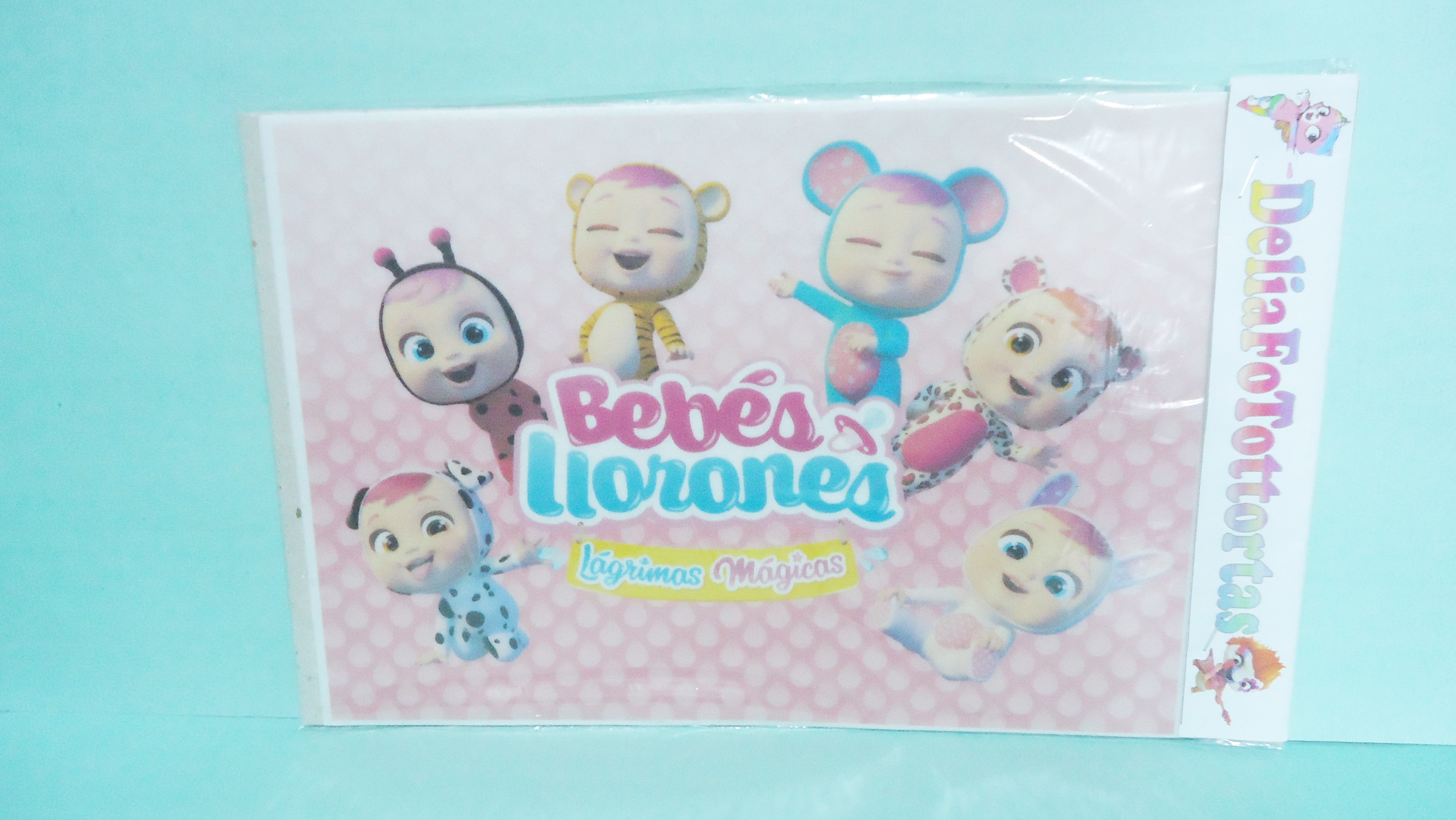 FOTO TORTA COMESTIBLE BEBES LLORONES